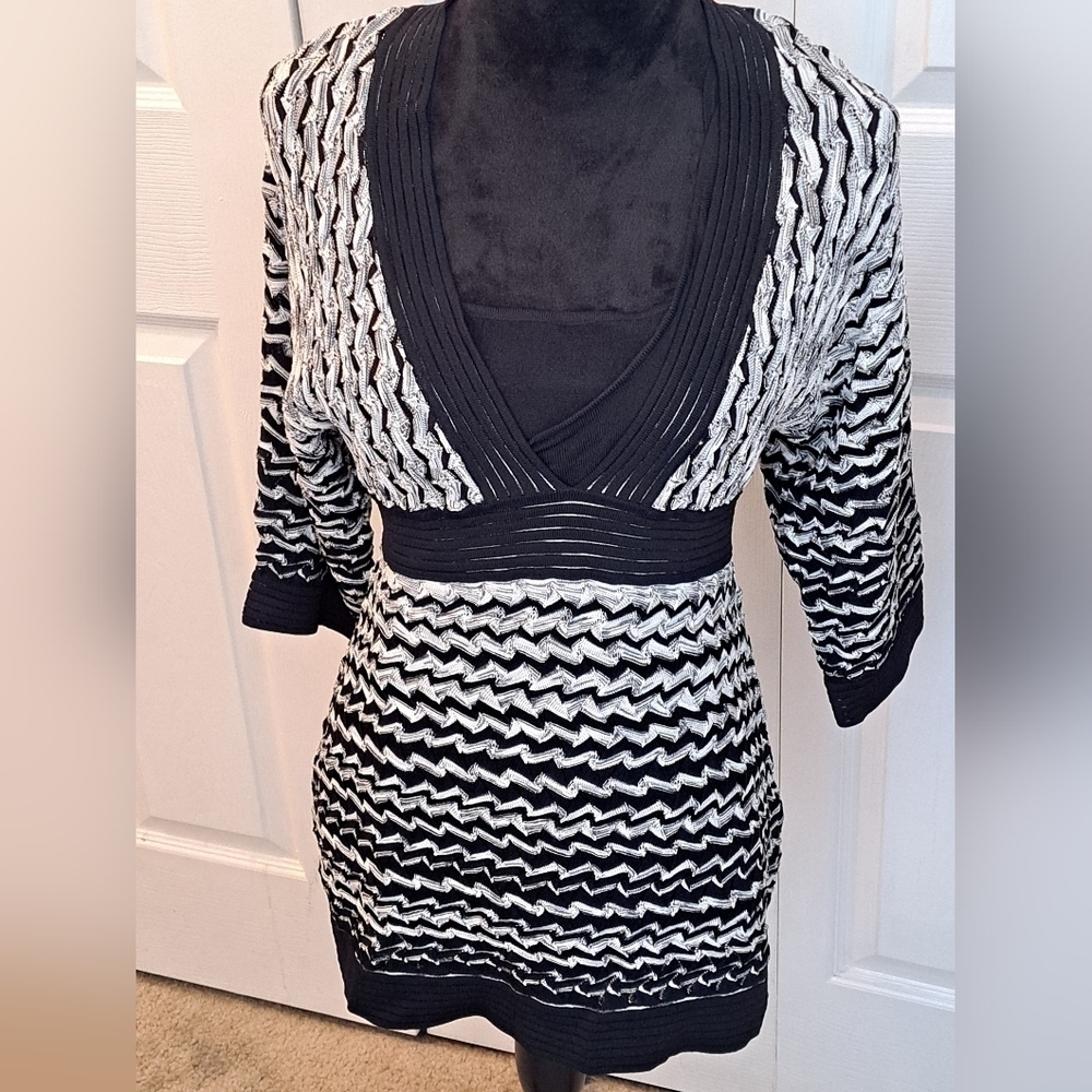 NWT Adrienne Vittadini Mini Dress/Tunic Size S